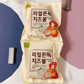 가치식탁 리얼쫀득치즈볼 — 5점을 준 리뷰어가 2021년 1월 올린 사용 사진