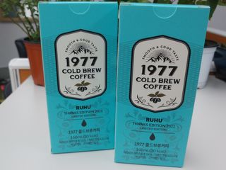 여우두마리 1977 콜드브루 스틱 더치커피 루후 커피팩토리 — 5점을 준 리뷰어가 2021년 2월 올린 사용 사진