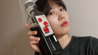 [바이윙클] 페르시아 유기농 석류 착즙주스 750ml 2병 + 선물박스 세트 — 4점을 준 리뷰어가 2022년 3월 올린 사용 사진