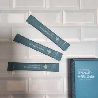 클린24시간 슬림앤유산균 1박스 (3.5g X 15포) — 5점을 준 리뷰어가 2022년 8월 올린 사용 사진