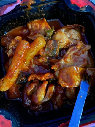 한성기업 무볼레 닭떡볶이+해물떡볶이 2종 세트 — 5점을 준 리뷰어가 2021년 9월 올린 사용 사진
