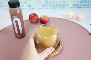 BLENDY'S 핑크 스무디+블론디 스무디 — 5점을 준 리뷰어가 2021년 9월 올린 사용 사진