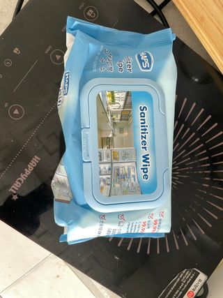 햅스 세균없는 주방 대형 2팩, HAPS sanitizer wipe — 4.5점을 준 리뷰어가 2022년 2월 올린 사용 사진