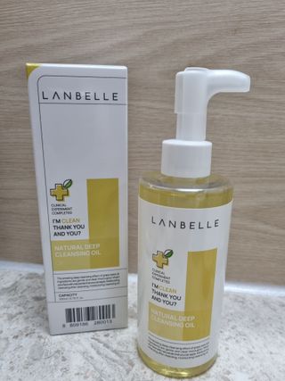 랑벨 내츄럴 딥 클렌징 오일 200ml (저자극 약산성 천연 클렌징) — 4점을 준 리뷰어가 2022년 5월 올린 사용 사진