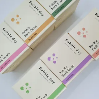 버블데이 배쓰밤 거품입욕제 버블바 6종 — 5점을 준 리뷰어가 2021년 8월 올린 사용 사진