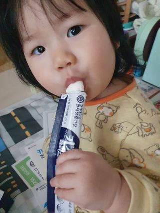 키즈텐플러스 연세 키즈텐 플러스 1개월 — 5점을 준 리뷰어가 2021년 2월 올린 사용 사진