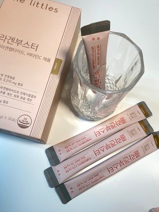 더리틀스 콜라겐부스터 — 5점을 준 리뷰어가 2023년 1월 올린 사용 사진