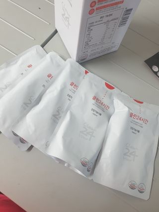 클린24시간 1BOX(5포) + 전용보틀(500ml) — 4.5점을 준 리뷰어가 2022년 9월 올린 사용 사진