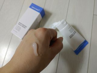 더마포레스트 모이스처라이징 아쿠아크림 / 수분크림 히알루론산 펩타이드 보습 미백 주름개선 — 5점을 준 리뷰어가 2021년 7월 올린 사용 사진