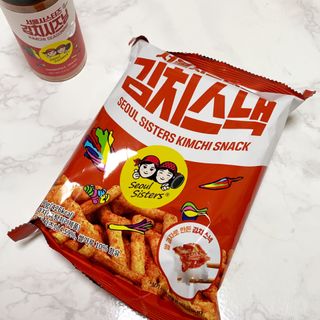 [서울시스터즈] 김치시즈닝 국내 최초 뿌려먹는 김치파우더 100g 1개+ 신제품 김치스낵 90g 2개 — 5점을 준 리뷰어가 2021년 8월 올린 사용 사진