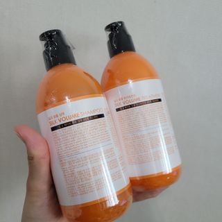 썸헤어 / SUMHAIR 썸헤어 실크 볼륨 샴푸+트리트먼트 프룻자스민티 — 5점을 준 리뷰어가 2021년 6월 올린 사용 사진