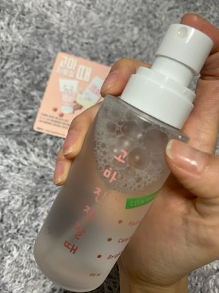 [시카앰플] 묘오한 고마진정할때 진정 스프레이 앰플 150ml — 4점을 준 리뷰어가 2021년 2월 올린 사용 사진
