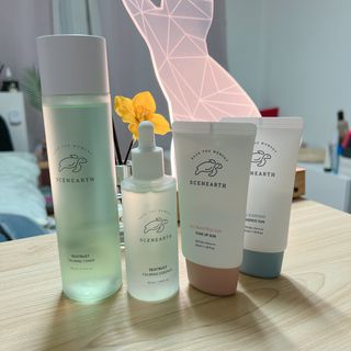 [라이브캠페인] 씨널스 에센스 선/톤업 선, 토너/에센스 세트 — 5점을 준 리뷰어가 2022년 2월 올린 사용 사진