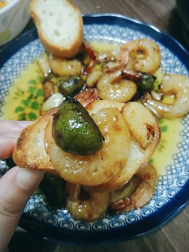 [테이스티나인][레디잇x부루마불] 감바스 뇨끼 460g 리뷰 사진