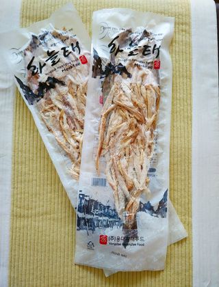[오늘바스켓] 용대리 손질하늘태 130g — 5점을 준 리뷰어가 2021년 5월 올린 사용 사진