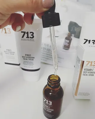 [세븐원쓰리 713]오아시스 세트 몽글토너, 소나무보습크림, 피누스비타민C 세럼 — 5점을 준 리뷰어가 2021년 10월 올린 사용 사진