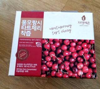 자연에온 몽모랑시 타트체리 착즙 100mL 10개입 2BOX — 5점을 준 리뷰어가 2020년 12월 올린 사용 사진