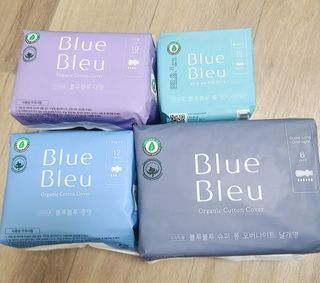 블루블루 유기농 순면 커버 생리대 — 5점을 준 리뷰어가 2021년 1월 올린 사용 사진