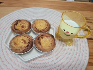 디앙뜨 포르투갈 에그타르트 오리지널 맛+패션후르츠 맛 중 택1 — 5점을 준 리뷰어가 2021년 7월 올린 사용 사진