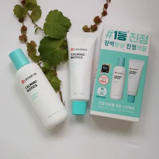 리더스코스메틱 리더스 카밍 바이오틱스 #1등 진정 기획세트 [에센스 워터150ml + 크림 마스크80ml] — 5점을 준 리뷰어가 2022년 8월 올린 사용 사진