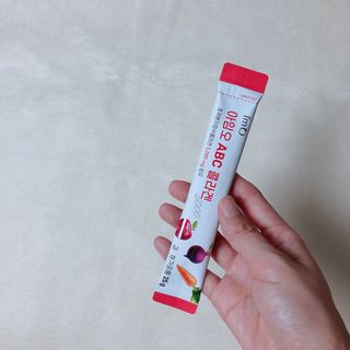 아임오 ABC 콜라겐 젤리 14포 — 5점을 준 리뷰어가 2021년 7월 올린 사용 사진