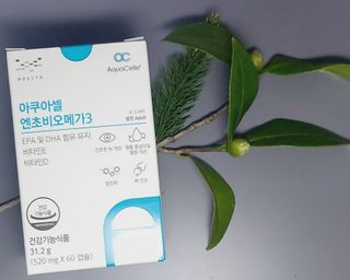 메디포스트 모비타 아쿠아셀 엔초비오메가3 60캡슐 — 5점을 준 리뷰어가 2022년 12월 올린 사용 사진