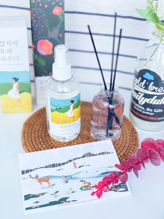 르플랑 제주 센티드 디퓨저 패브릭 퍼퓸 세트 5종 중 택1 — 5점을 준 리뷰어가 2021년 8월 올린 사용 사진