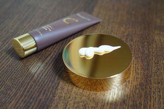 산다화 비타민C 화이트닝 크림 — 5점을 준 리뷰어가 2023년 5월 올린 사용 사진