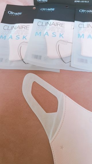 끌린에르 스포츠 귀편한 새부리형 마스크 (뉴컬러포함) — 5점을 준 리뷰어가 2022년 5월 올린 사용 사진