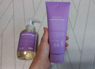 빅그린 베이비라인 3종세트 - 샴푸앤바디워시500ml,올인원로션500ml,바디크림170ml — 5점을 준 리뷰어가 2022년 11월 올린 사용 사진