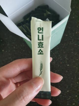[건강미] 언니효소 마일드 본품 30포 / 쌀과자맛 효소 — 5점을 준 리뷰어가 2022년 4월 올린 사용 사진