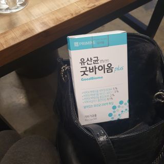 프리마인 유산균 국가지정연구소 선정, 살아있는 생유산균 200억 마리의 힘. 유산균n굿바이옴플러스 — 5점을 준 리뷰어가 2021년 10월 올린 사용 사진