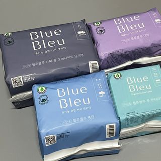 블루블루 유기농 순면 커버 생리대 — 5점을 준 리뷰어가 2021년 2월 올린 사용 사진