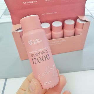 랩앤뷰티 메가 벨벳 콜라겐 12000 — 5점을 준 리뷰어가 2021년 5월 올린 사용 사진