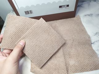 블뤼엔 일회용 수세미 — 5점을 준 리뷰어가 2021년 4월 올린 사용 사진