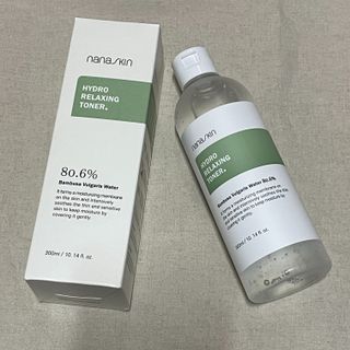 나나스킨 하이드로릴렉싱토너 — 4.5점을 준 리뷰어가 2021년 5월 올린 사용 사진