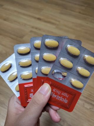 뉴트리션팩토리 비타프렙 하이퍼씨슬 밀크씨슬 900mg — 4점을 준 리뷰어가 2021년 8월 올린 사용 사진