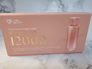 랩앤뷰티 메가 벨벳 콜라겐 12000 — 5점을 준 리뷰어가 2021년 5월 올린 사용 사진