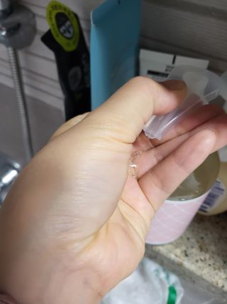 빅그린 임산부 전용라인 3종세트 - 샴푸500ml,트리트먼트500ml,바디워시500ml — 4점을 준 리뷰어가 2022년 8월 올린 사용 사진