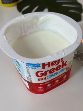 [구매평]덴마크 하이(Hej!) 브랜드 패키지(요구르트, 그릭요거트)only 로켓프레쉬 — 5점을 준 리뷰어가 2025년 4월 올린 사용 사진