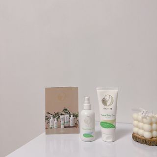 mom e 맘이 내추럴 베이비 케어 크림+바디오일 — 5점을 준 리뷰어가 2021년 1월 올린 사용 사진