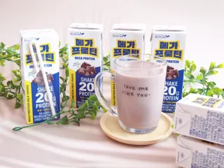 바디랩 프로틴음료 단백질쉐이크 메가프로틴 — 3점을 준 리뷰어가 2022년 4월 올린 사용 사진