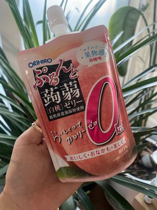 ORIHIRO 오리히로 곤약젤리 제로칼로리 130g 4종 4팩(맛별로 1팩씩) — 5점을 준 리뷰어가 2022년 12월 올린 사용 사진