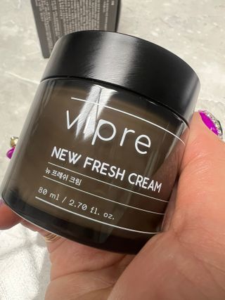 비프리코스메틱 뉴 프레쉬 크림 80ml — 5점을 준 리뷰어가 2023년 2월 올린 사용 사진