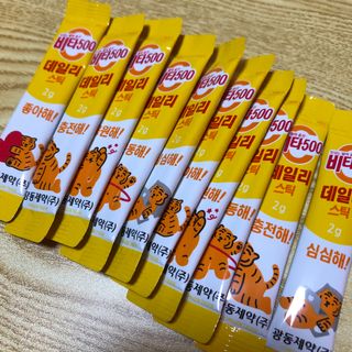 광동생활건강 [광동] 비타500데일리스틱  ★빼빼로데이★ 30포+70포+ 뚱랑이스티커+빼빼로+쇼핑백 — 5점을 준 리뷰어가 2022년 11월 올린 사용 사진