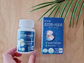 에이치알팜 조인트-서포트 보스웰리아 MSM 650mg x 120정 — 5점을 준 리뷰어가 2021년 6월 올린 사용 사진