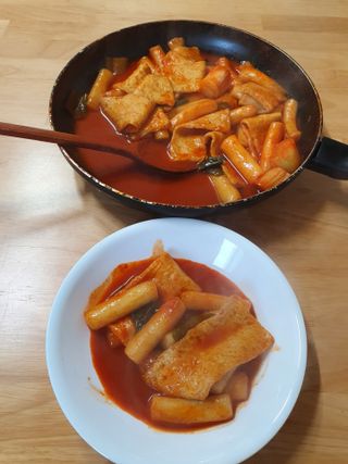 응큼떡볶이 — 4점을 준 리뷰어가 2021년 3월 올린 사용 사진