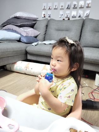 LIVE 매일바이오 썬화이버 드링킹 요거트 — 5점을 준 리뷰어가 2022년 8월 올린 사용 사진