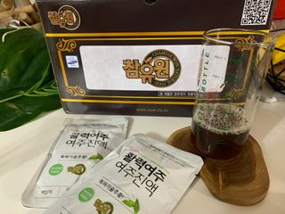 참유원 특허제조 활력 여주진액 여주즙 50포 — 5점을 준 리뷰어가 2022년 3월 올린 사용 사진