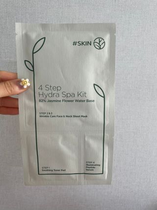 태그스킨 4스텝 주름개선 피부미백 영양 마스크팩 3개 세트(최신버전) — 5점을 준 리뷰어가 2022년 5월 올린 사용 사진